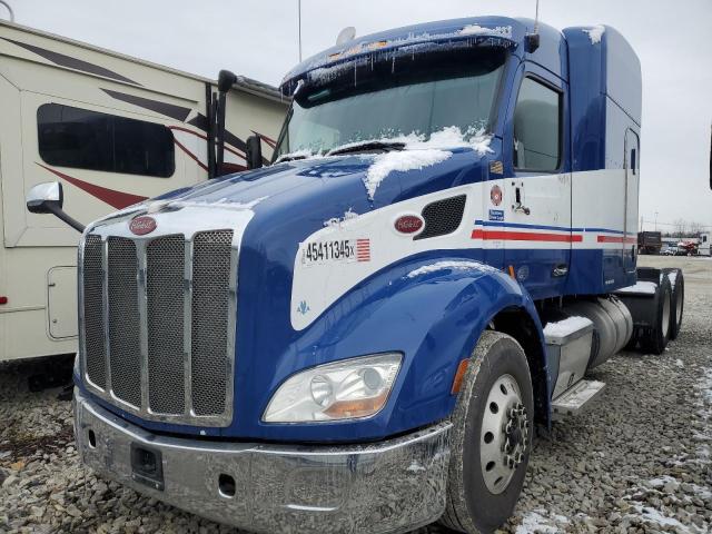 PETERBILT 579 2017 blue tractor diesel 1XPBDP9X4HD369291 photo #3
