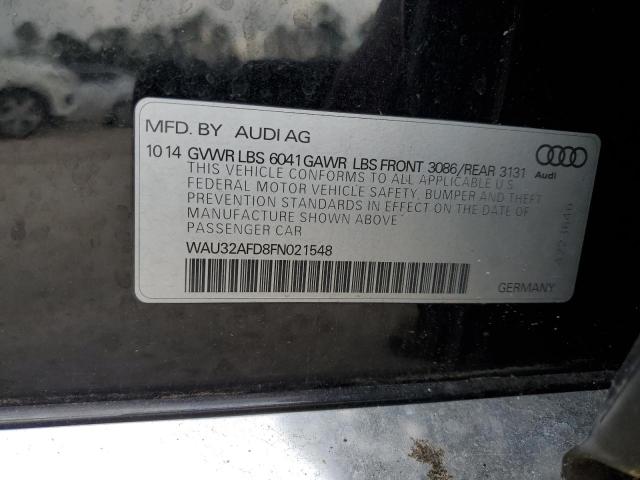 2015 AUDI A8 L QUATT - WAU32AFD8FN021548