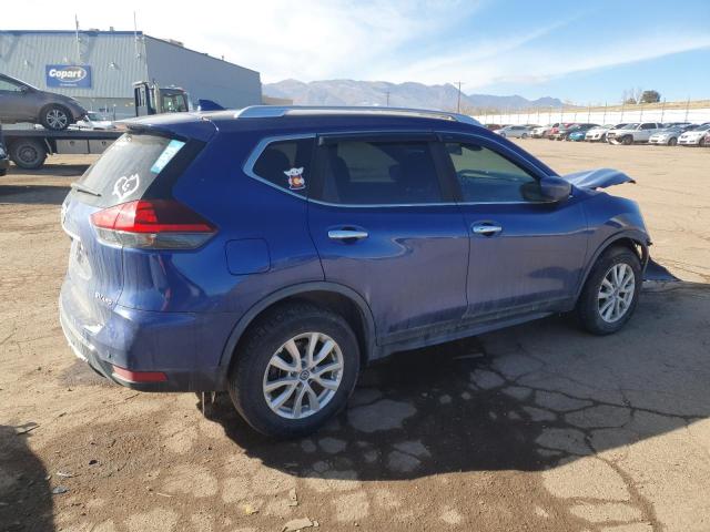 NISSAN ROGUE S 2020 blue  gas JN8AT2MV8LW112466 photo #4