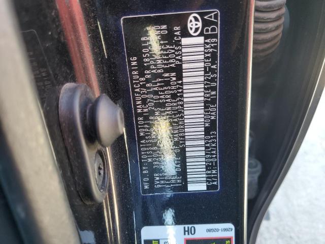 2018 TOYOTA COROLLA L - 5YFBURHE5JP821474