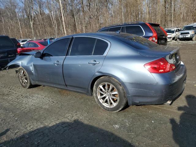 INFINITI G35 2008 blue sedan 4d gas JNKBV61F98M253403 photo #3