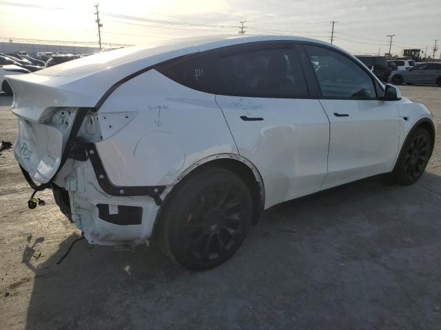 TESLA MODEL Y 2021 white  electric 5YJYGDEE7MF090698 photo #4