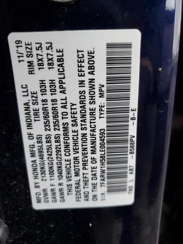 2020 HONDA CR-V EX - 7FARW1H58LE004593