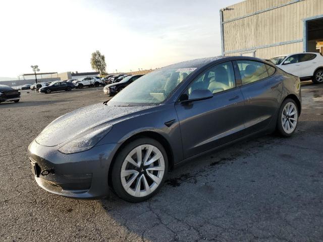 TESLA MODEL 3 2022 gray  electric 5YJ3E1EA6NF304674 photo #1