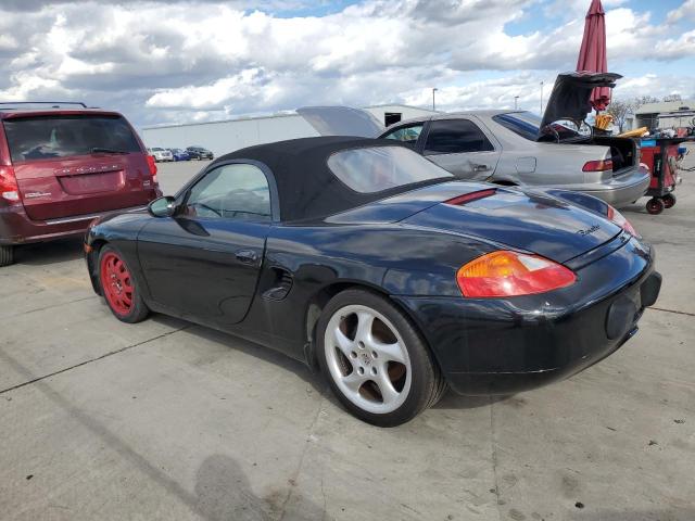 PORSCHE BOXSTER 2000 black  gas WP0CA2988YU627807 photo #3