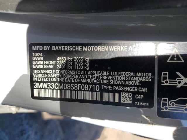 2025 BMW 230XI 3MW33CM08S8F08710