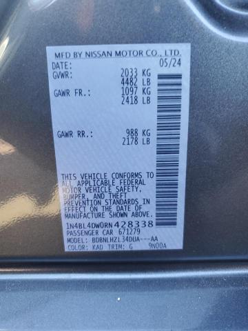 2024 NISSAN ALTIMA SV - 1N4BL4DW0RN428338