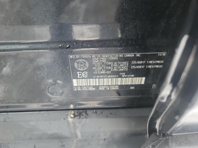 2020 TOYOTA RAV4 LE - 2T3B1RFV7LW089451