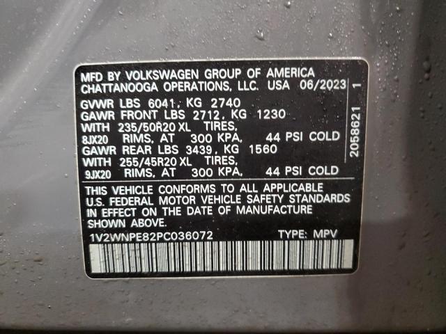 2023 VOLKSWAGEN ID.4 PRO S 1V2WNPE82PC036072
