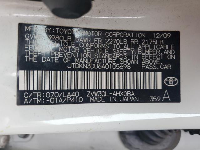 jtdkn3du6a0105698 - 2010 Toyota Prius - #44539135