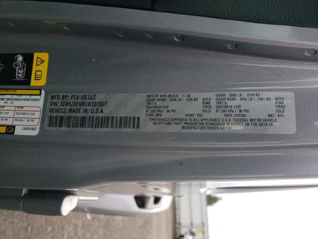 2020 JEEP WRANGLER U - 1C4HJXEN8LW331827