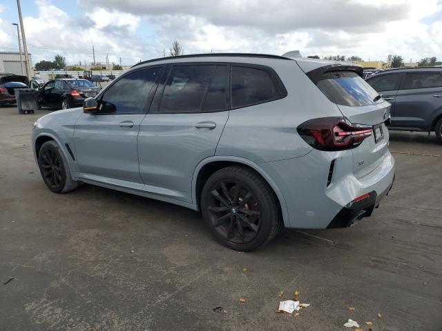 BMW X3 M40I 2022 gray  gas 5UX83DP06N9M62331 photo #3