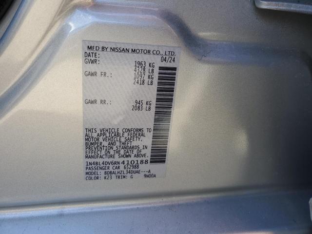 2024 NISSAN ALTIMA SV - 1N4BL4DV6RN410188