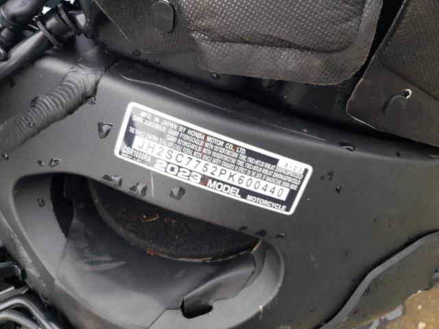 2023 HONDA CBR1000 RA JH2SC7752PK600440