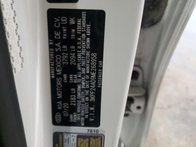 2021 KIA FORTE FE - 3KPF24AD9ME268958