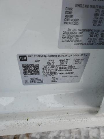 2024 CHEVROLET SILVERADO - 3GCUDHEL7RG290768