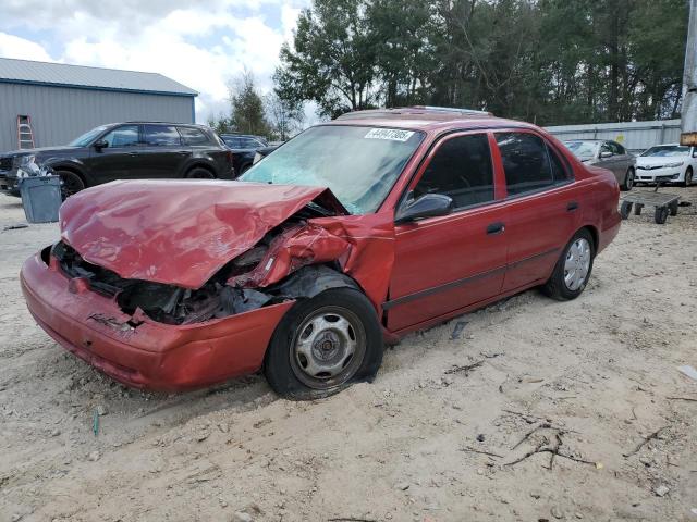 CHEVROLET GEO PRIZM 2001 red  gas 1Y1SK52811Z428154 photo #1