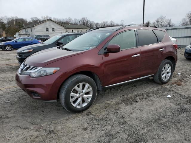 NISSAN MURANO S 2011 burgundy 4dr spor gas JN8AZ1MW1BW169334 photo #1