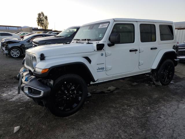 JEEP WRANGLER S 2024 white  hybrid engine 1C4RJXP65RW276823 photo #1