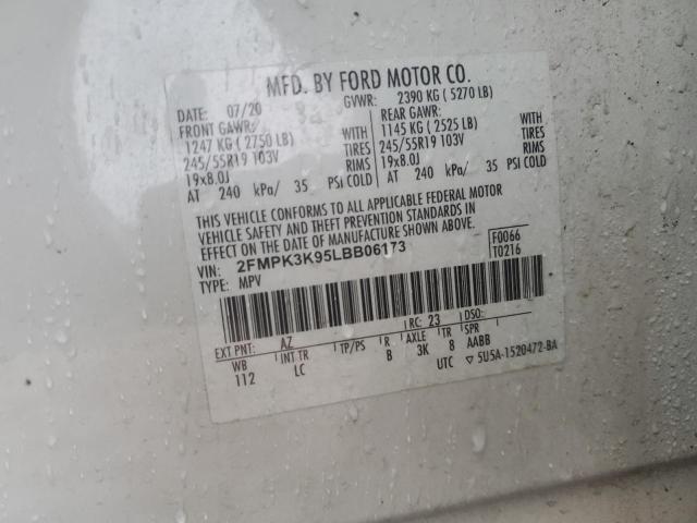 2020 FORD EDGE TITAN - 2FMPK3K95LBB06173