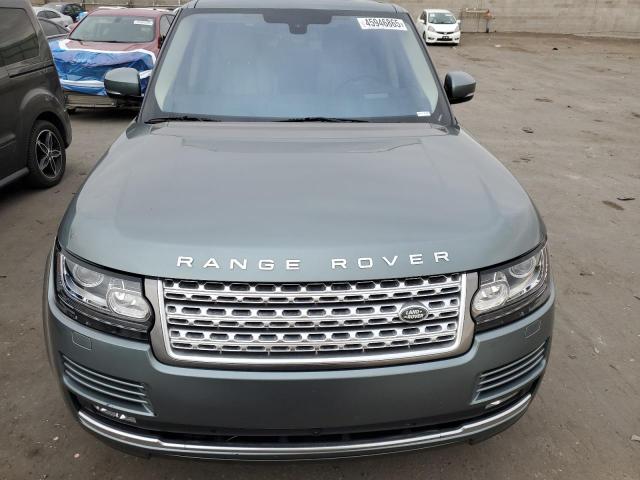 2016 LAND ROVER RANGE ROVE - SALGS2VFXGA277365