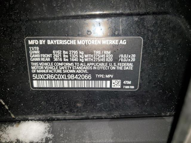 2020 BMW X5 XDRIVE4 - 5UXCR6C0XL9B42066
