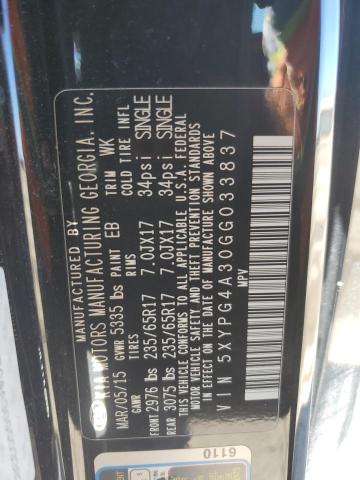 2016 KIA SORENTO LX - 5XYPG4A30GG033837