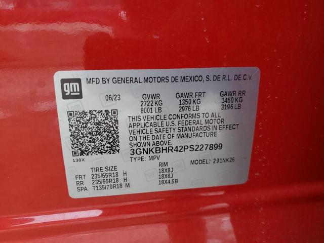2023 CHEVROLET BLAZER 2LT - 3GNKBHR42PS227899