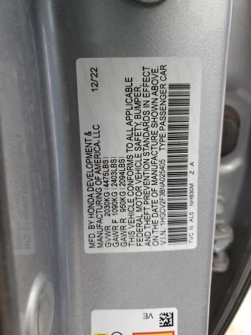 2022 HONDA ACCORD SPO - 1HGCV2F38NA025405
