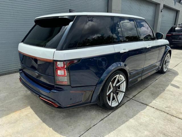 LAND ROVER RANGE ROVE 2017 blue  gas SALGS2FE1HA356141 photo #4