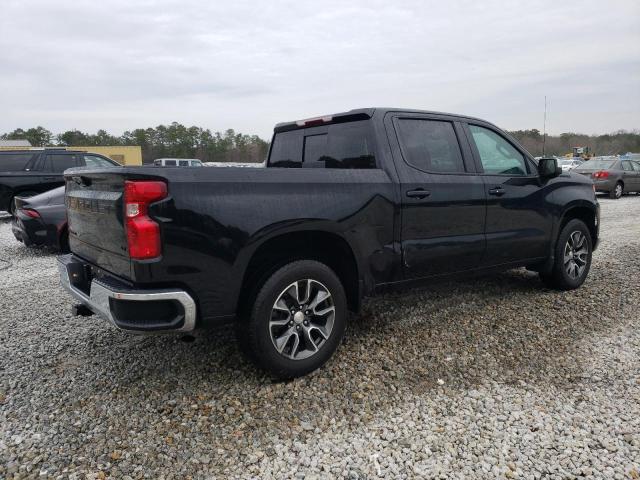 CHEVROLET SILVERADO 2022 black  gas 1GCPACEK1NZ551810 photo #4