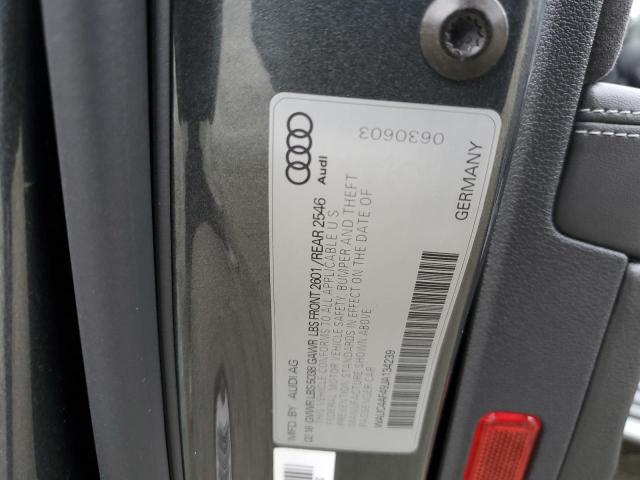 2018 AUDI S4 PRESTIG - WAUC4AF49JA134239