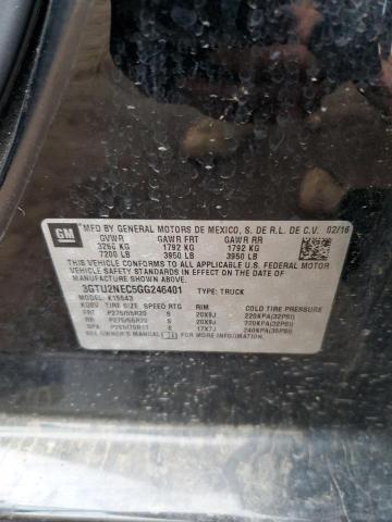 2016 GMC SIERRA K15 3GTU2NEC5GG246401