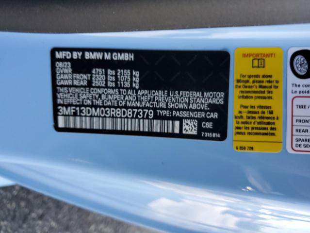 2024 BMW M2 3MF13DM03R8D87379