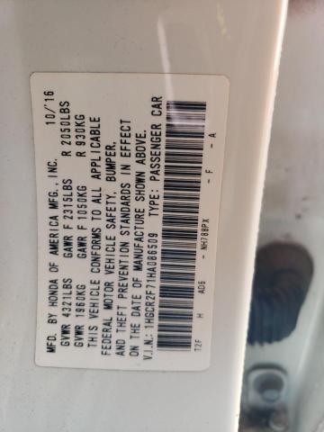 2017 HONDA ACCORD EX - 1HGCR2F71HA086509