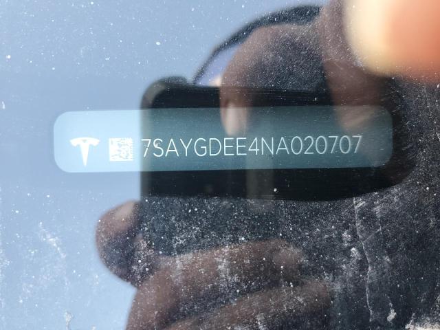 2022 TESLA MODEL Y - 7SAYGDEE4NA020707