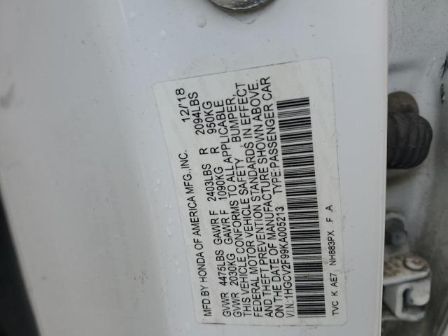 2019 HONDA ACCORD TOU - 1HGCV2F99KA005213