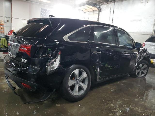 ACURA MDX 2015 black  gas 5FRYD4H25FB025134 photo #4