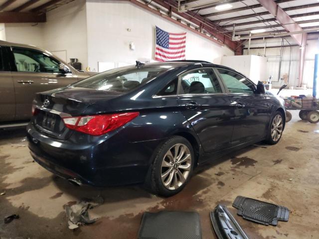 HYUNDAI SONATA SE 2013 black  gas 5NPEC4AC7DH617045 photo #4