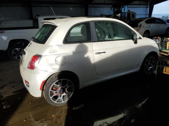 FIAT 500 SPORT 2012 white  gas 3C3CFFBR5CT340606 photo #4