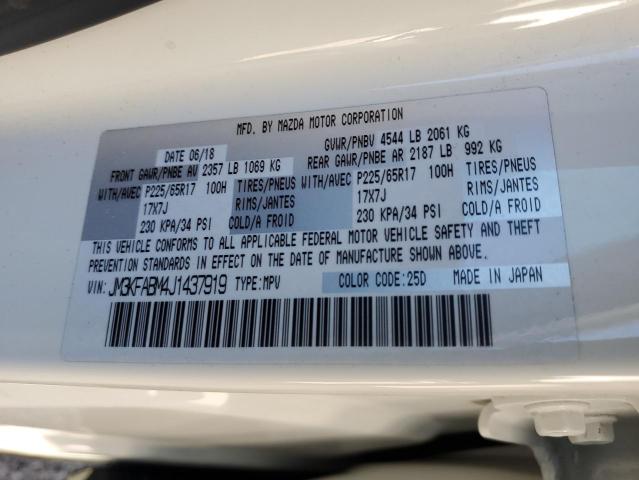 2018 MAZDA CX-5 SPORT - JM3KFABM4J1437919
