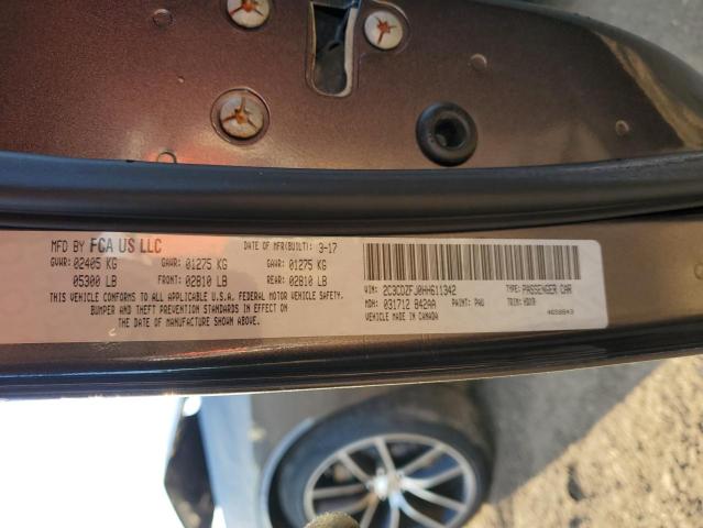 2017 DODGE CHALLENGER - 2C3CDZFJ0HH611342