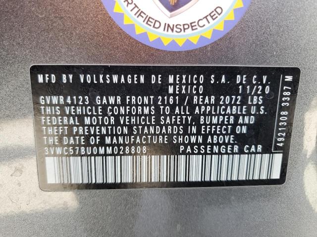 2021 VOLKSWAGEN JETTA S - 3VWC57BU0MM028808
