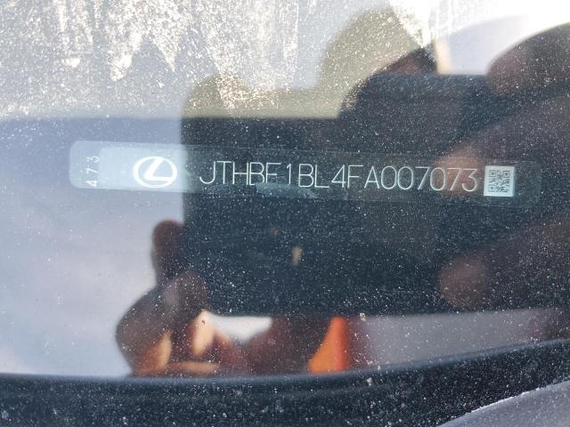 2015 LEXUS GS 350 JTHBE1BL4FA007073