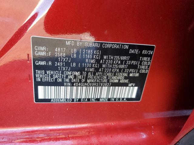 2024 SUBARU CROSSTREK 4S4GUHU69R3783827
