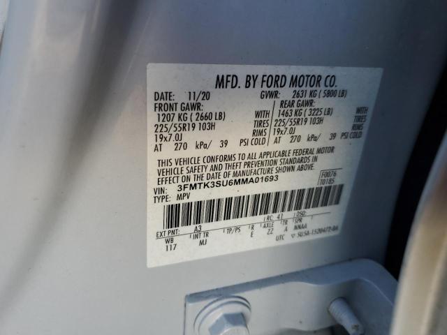 2021 FORD MUSTANG MA - 3FMTK3SU6MMA01693