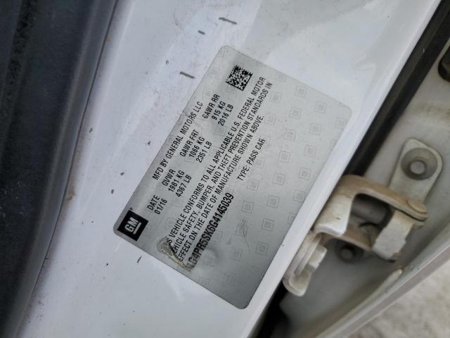 2016 BUICK VERANO CON 1G4PR5SK6G4145039