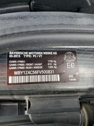 2015 BMW I3 REX - WBY1Z4C56FV500831
