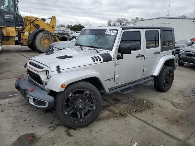 JEEP WRANGLER U 2008 gray  gas 1J4GB59178L508763 photo #1