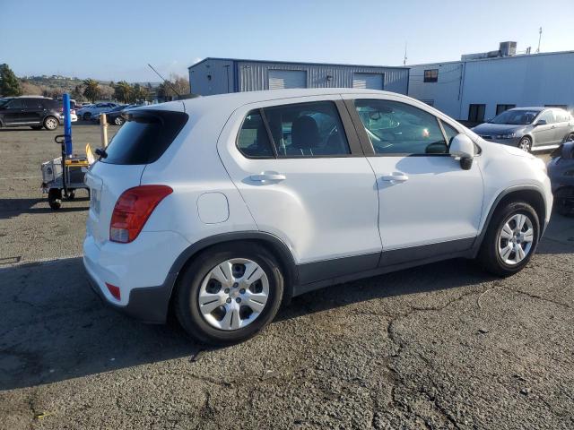 Vin: kl7cjksb2jb570315, lot: 45695355, chevrolet trax ls 20183